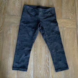 Lululemon Black Camo Leggings